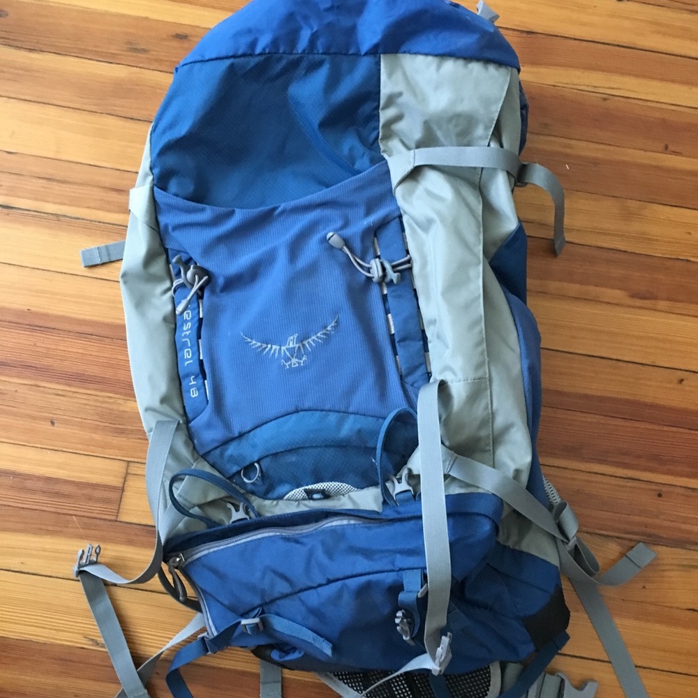 Osprey kestrel 48L pack unisex tarn blue